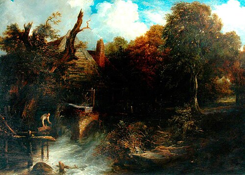 Old Water Mill, North Devon, , Frederick Richard Lee
