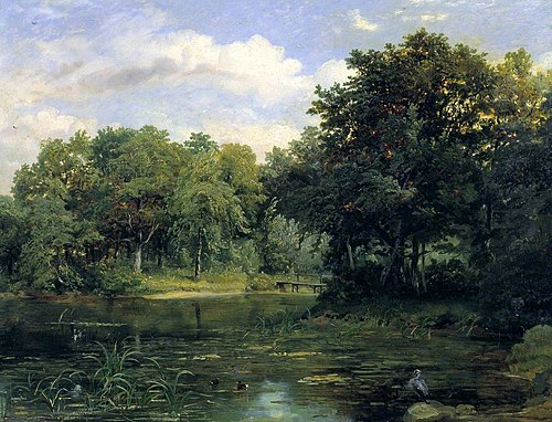 Lake in a Park, , Frederick Richard Lee