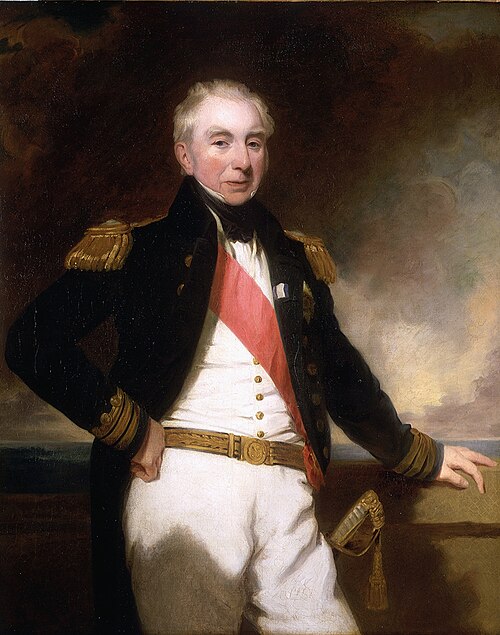 Porträt des Robert Stopford (1768–1847), 1840, Frederick Richard Say