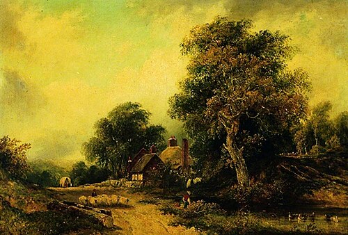 Landscape, 1839, Frederick Waters Watts