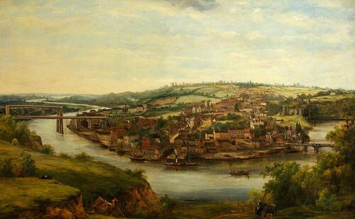 Chepstow, 1855, Frederick Waters Watts