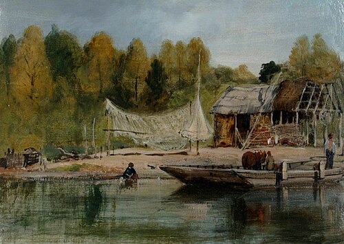 On the River Itchen, , Frederick Waters Watts