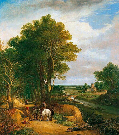 Landscape, , Frederick Waters Watts