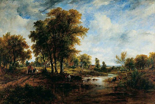 Landscape, , Frederick Waters Watts