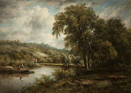 On the Thames, , Frederick Waters Watts