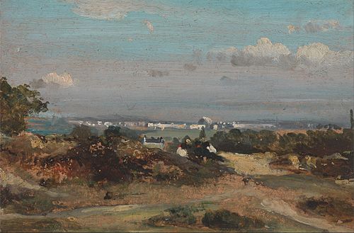 A View in Suffolk, 1830, Frederick Waters Watts
