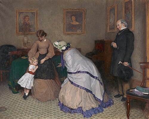 Strange Faces, 1862, Frederick Walker