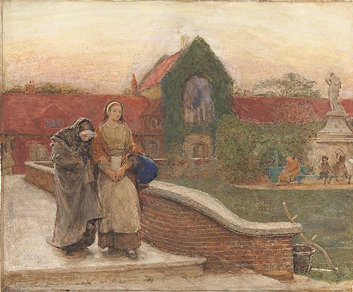 The Harbour of Refuge, 1875, Frederick Walker