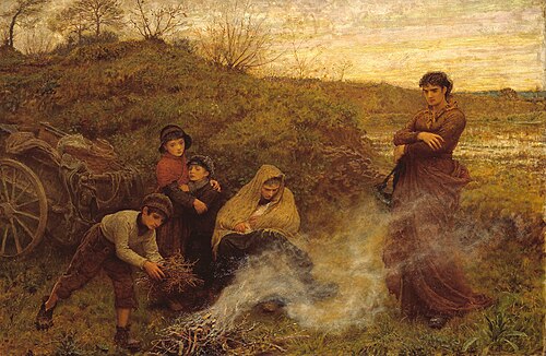 The Vagrants, 1868, Frederick Walker
