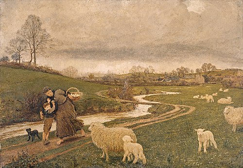 The right of way, 1875, Frederick Walker