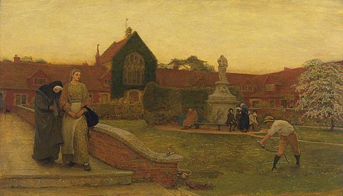 The Harbour of Refuge, 1872, Frederick Walker