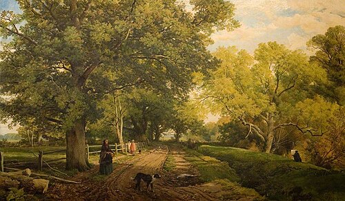 A Warwickshire Landscape, , Frederick William Hulme