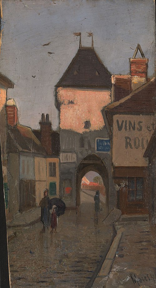 From Moret-sur-Loing, 1893, Fredrik Jonas Lucian Botfield Collett