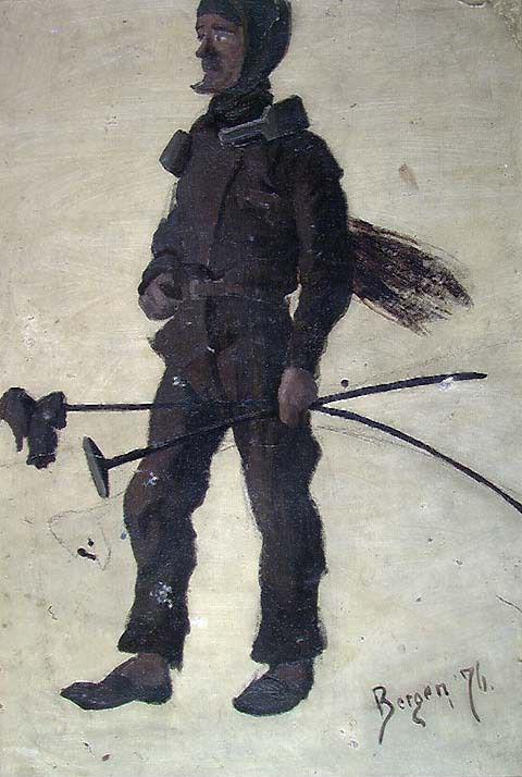 Chimneysweeper, 1876, Fredrik Jonas Lucian Botfield Collett