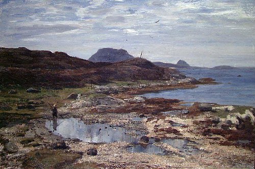 Summer Landscape from Florø, 1887, Fredrik Jonas Lucian Botfield Collett