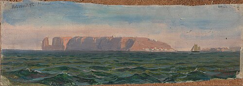Off Heligoland, 1865, Fredrik Jonas Lucian Botfield Collett