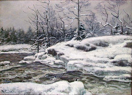 Winter, Mesna, 1914, Fredrik Jonas Lucian Botfield Collett