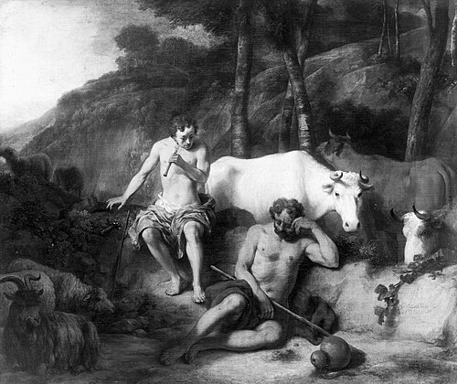 Mercury and Argus, 1666, Gerbrand van den Eeckhout