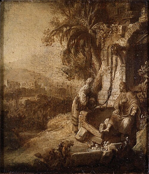 Christ et la Samaritaine au puits, 1642, Gerbrand van den Eeckhout