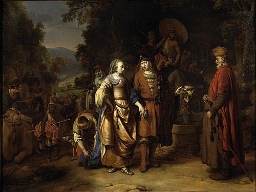 Isaac et Rebecca, 1665, Gerbrand van den Eeckhout