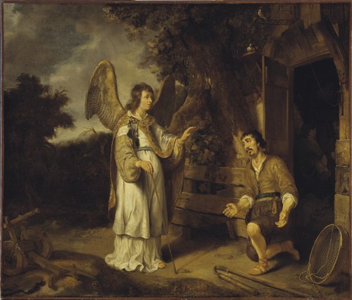 The Angel and Gideon, 1640, Gerbrand van den Eeckhout