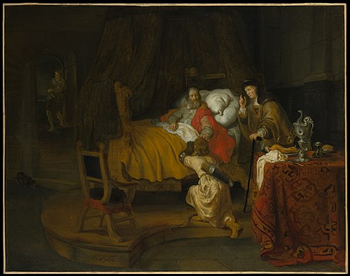 Isaac Blessing Jacob, 1642, Gerbrand van den Eeckhout