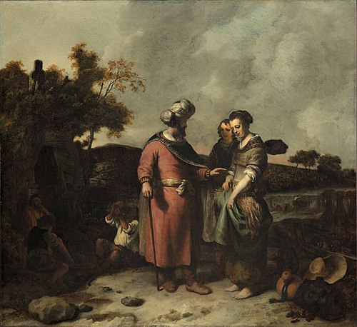 Boaz and Ruth, 1655, Gerbrand van den Eeckhout