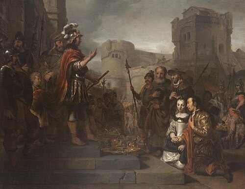 The Continence of Scipio, 1659, Gerbrand van den Eeckhout