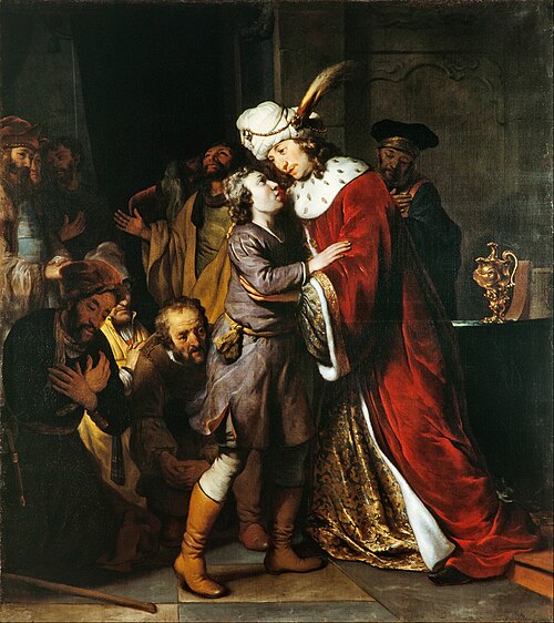 Josef and his brothers, 1657, Gerbrand van den Eeckhout