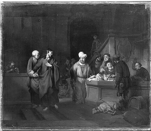 Die Berufung des Matthäus, 1674, Gerbrand van den Eeckhout