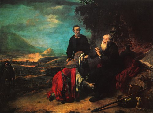 The Prophet Elisha and the Woman of Shunem, 1664, Gerbrand van den Eeckhout