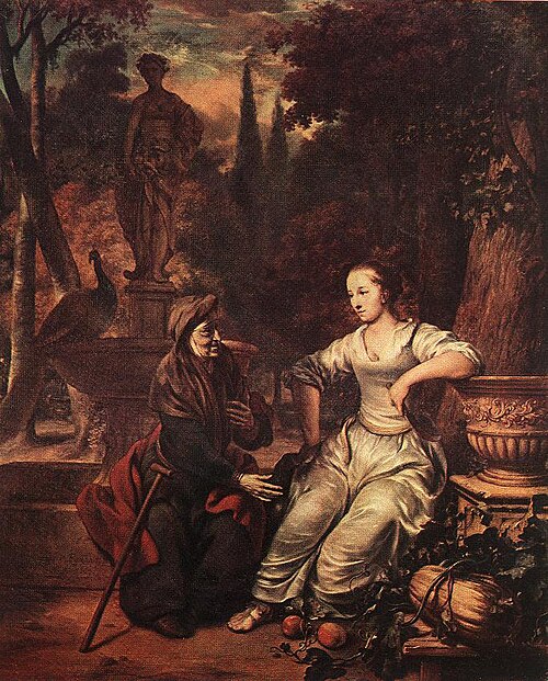 Vertumnus and Pomona, 1669, Gerbrand van den Eeckhout