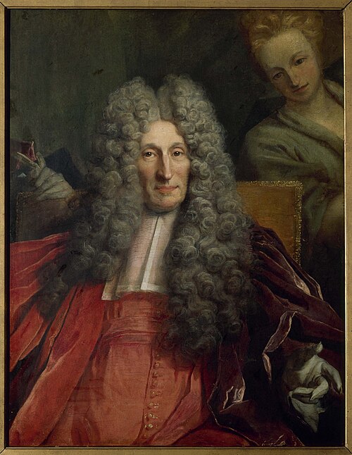 Portrait de Charles Boucher d'Orsay, prévôt des marchands de 1700 à 1708 (fragment), 1702, Nicolas de Largillière