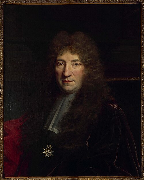 Portrait d'un échevin parisien. Fragment du portrait collectif du Bureau de la Ville de Paris de 170, 1702, Nicolas de Largillière