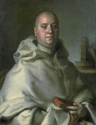 Portrait d'un père-abbé, , Nicolas de Largillière