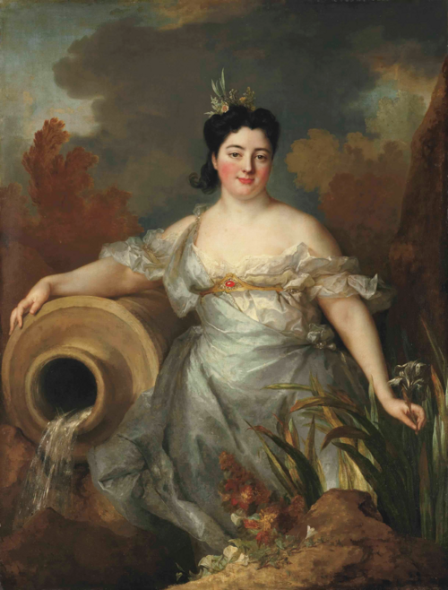 Portrait of Françoise Marguerite Claire Boudeville, Marquise de La Frezelière, , Nicolas de Largillière