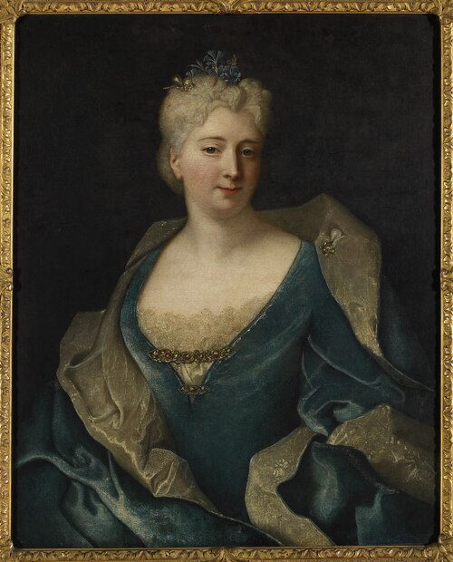 Portret van een dame, 1721, Nicolas de Largillière