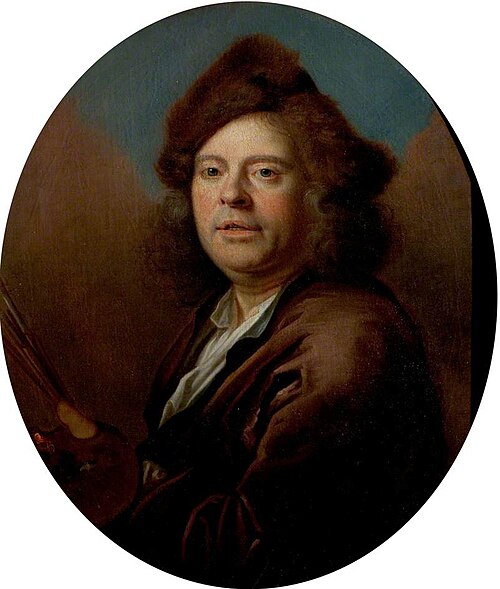 Portrait of Jan Siberechts (1627-1703), 1677, Nicolas de Largillière