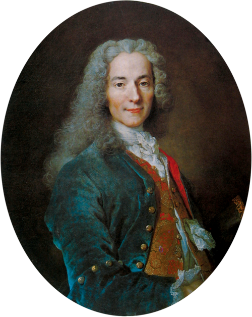 François-Marie Arouet dit Voltaire, écrivain (1694-1778), 1724, Nicolas de Largillière