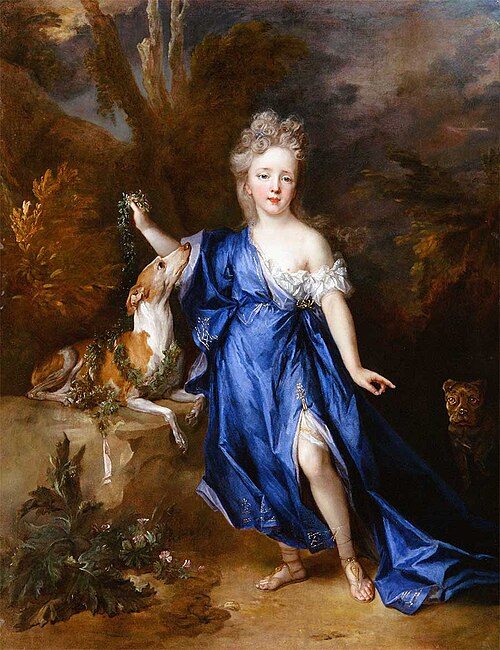 Marie-Madeleine Motier de la Fayette, 1697, Nicolas de Largillière