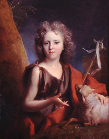 Nicolas Jean-Baptiste Hallé en saint Jean-Baptiste, 1696, Nicolas de Largillière