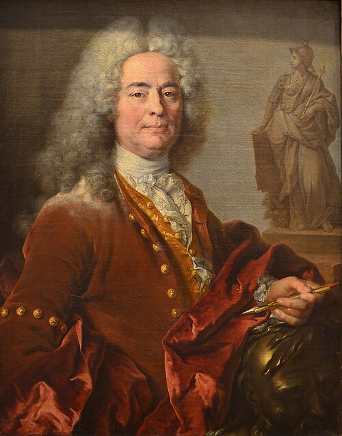 Portrait du sculpteur Jean Thierry, 1730, Nicolas de Largillière