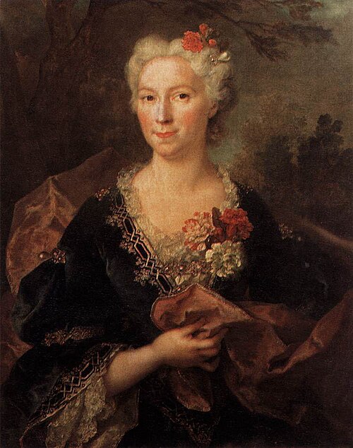 Portrait d'une dame, 1750, Nicolas de Largillière