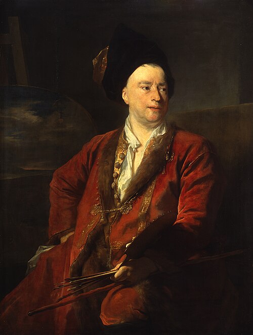 The Landscape Painter Jean Forest, 1705, Nicolas de Largillière