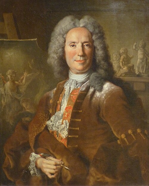 Le peintre Pierre Parrocel, 1732, Nicolas de Largillière