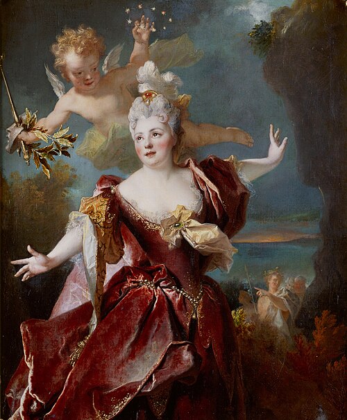 Mademoiselle Duclos de Châteauneuf, 1712, Nicolas de Largillière
