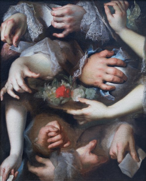 Études de mains, 1715, Nicolas de Largillière