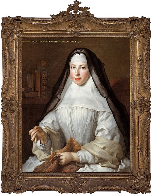 Frances Woollascott, an Augustinian Nun, 1729, Nicolas de Largillière