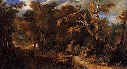 Paysage, 1700, Nicolas de Largillière