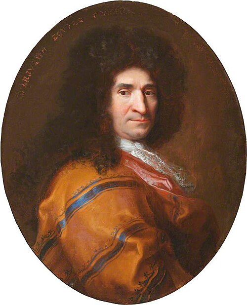Monsieur d'Arjuzon Ecuyer, Treasurer to Louis XIV, , Nicolas de Largillière